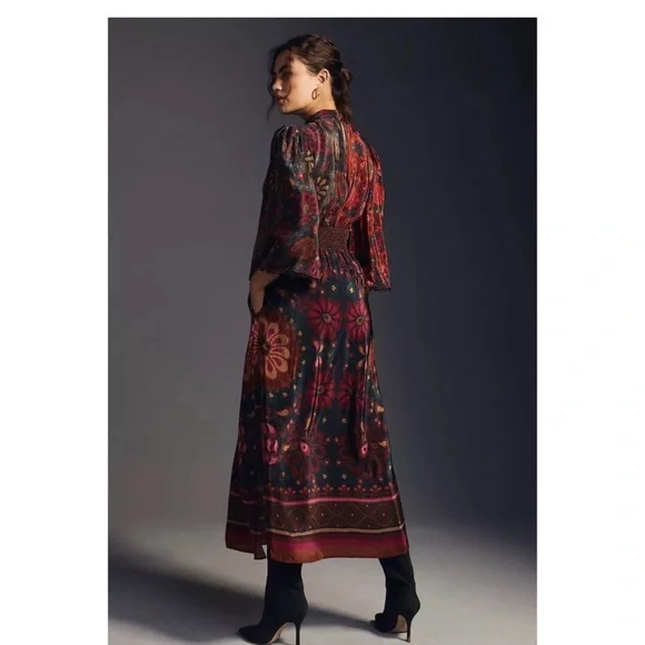 FARM Rio Multicolor Floral Maxi Dress - Picture 4 of 9